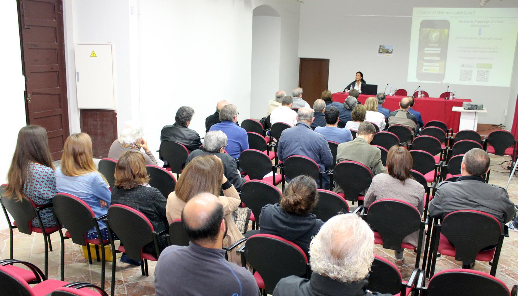 Jornada de presentacin de Landscare en Caravaca de la Cruz (Murcia), el pasado 22 de octubre