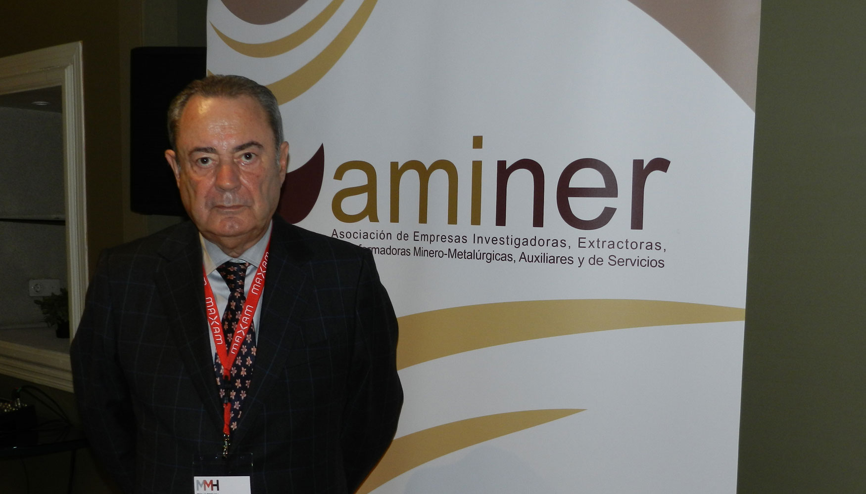 Francisco Moreno, presidente de Aminer y comisario de MMH