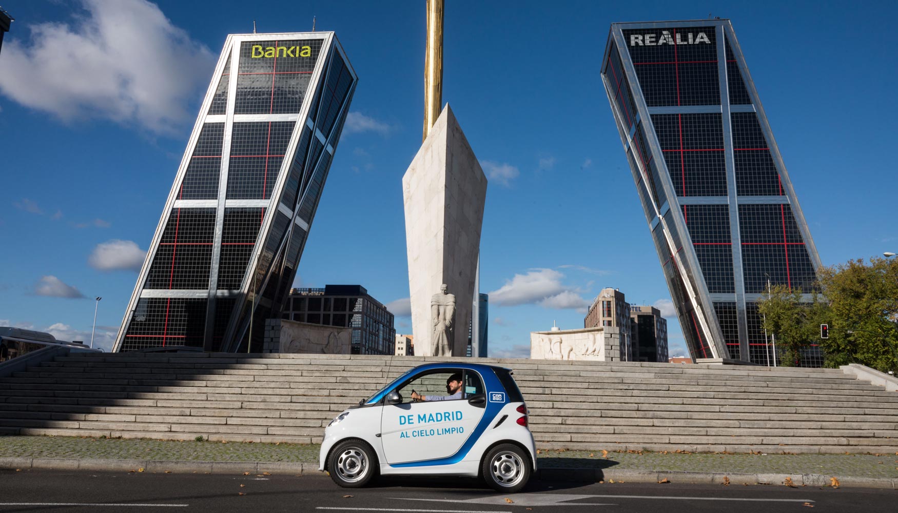 Madrid es la cuarta ciudad que cuenta con una flota de car2go 100% elctrica