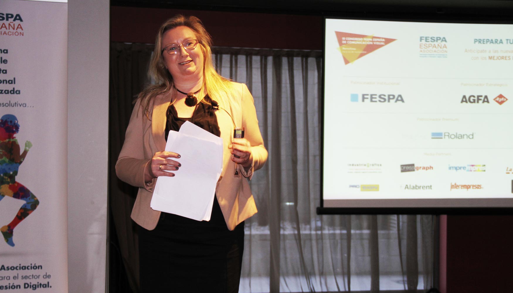 Emma Tudeham, directora de Asociaciones de Fespa. Autor: Jorge Hernndez (Fespa Espaa)