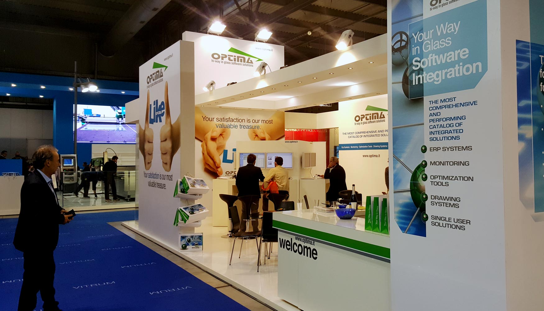 Optima estuvo presente en Vitrum 2015