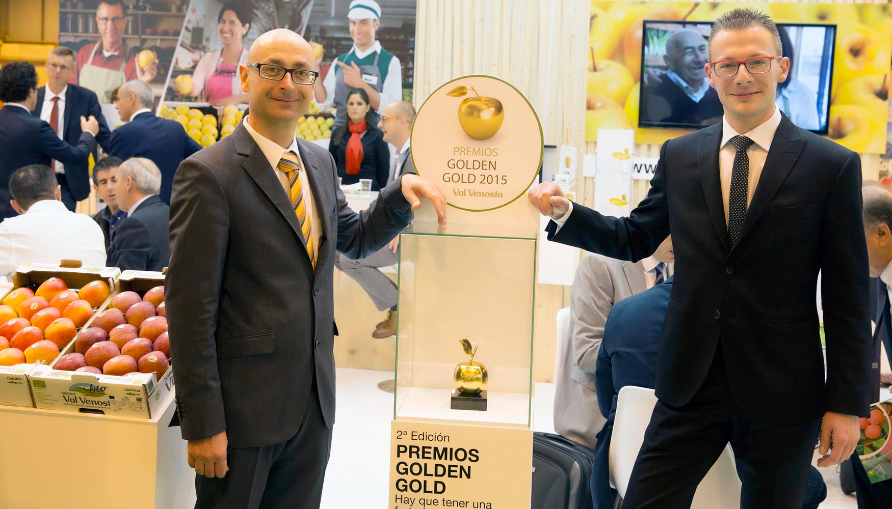 2 Premios Golden Gold: Michael Grasser y Fabio Zanesco