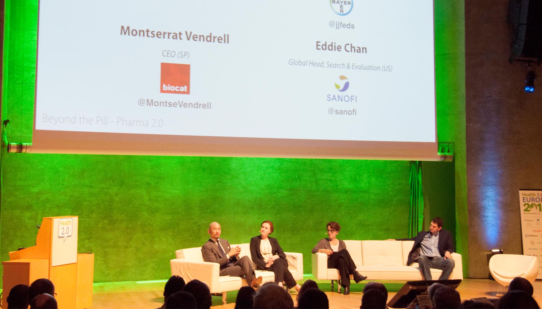 Biocat particip� en la edici�n del a�o pasado con una mesa redonda moderada por Jorge Juan Fern�ndez, director acad�mico d�Health Barcelona...