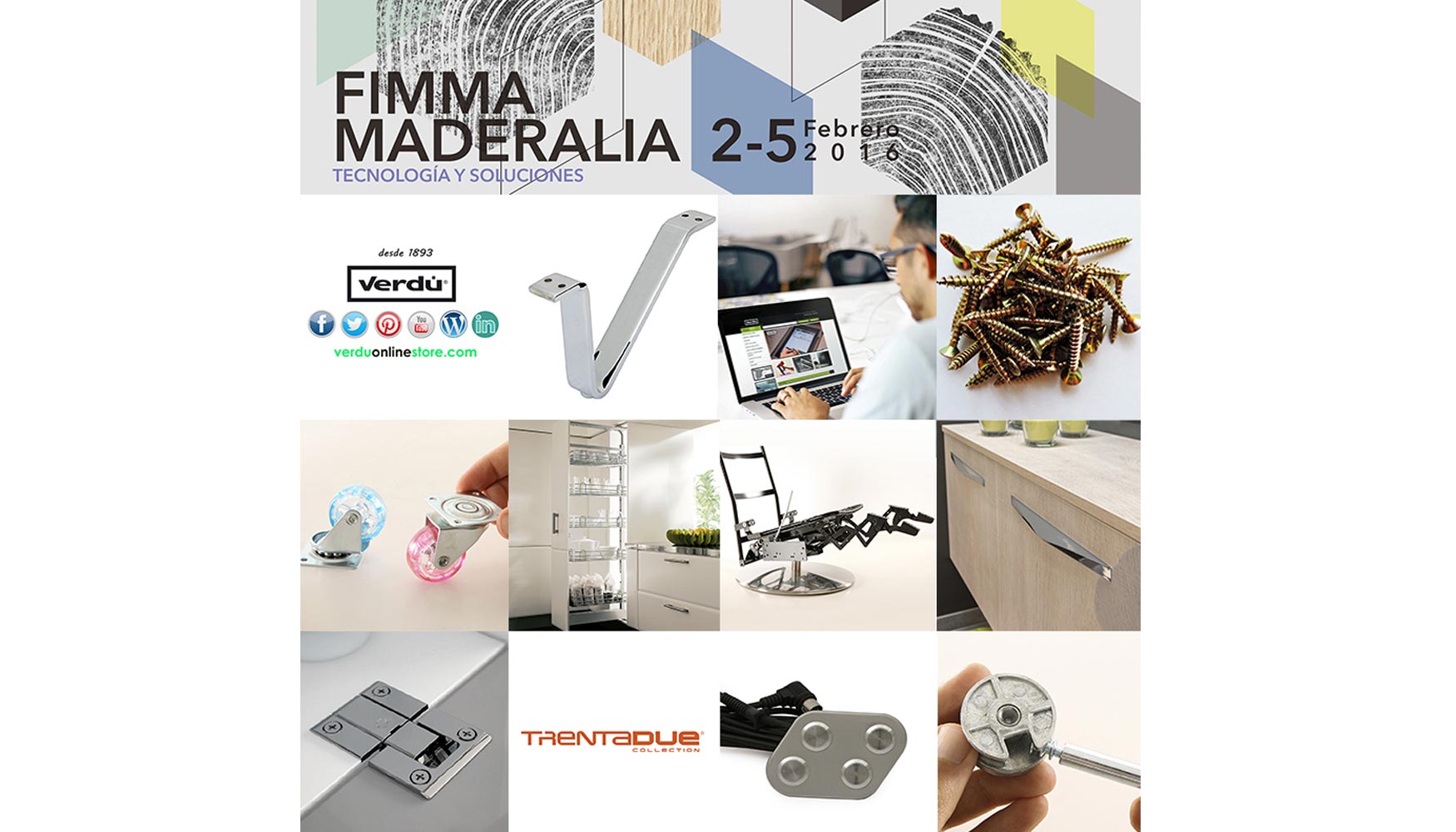 Cartel promocional para Fimma-Maderalia