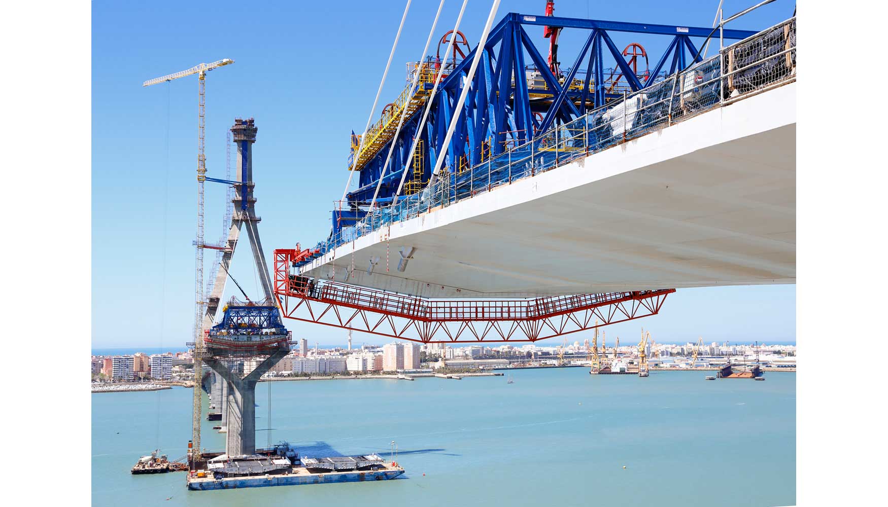 La construccin del puente ha supuesto todo un desafo. Imagen de Diego Ortega