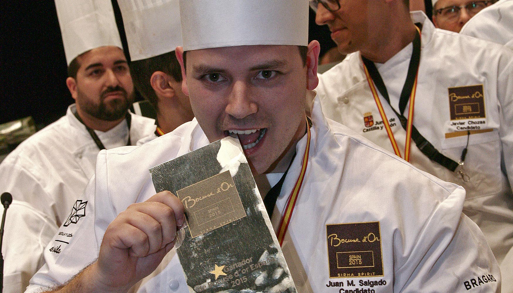 Juan Manuel Salgado, candidato y vencedor en Bocuse d�Or Espa�a 2015