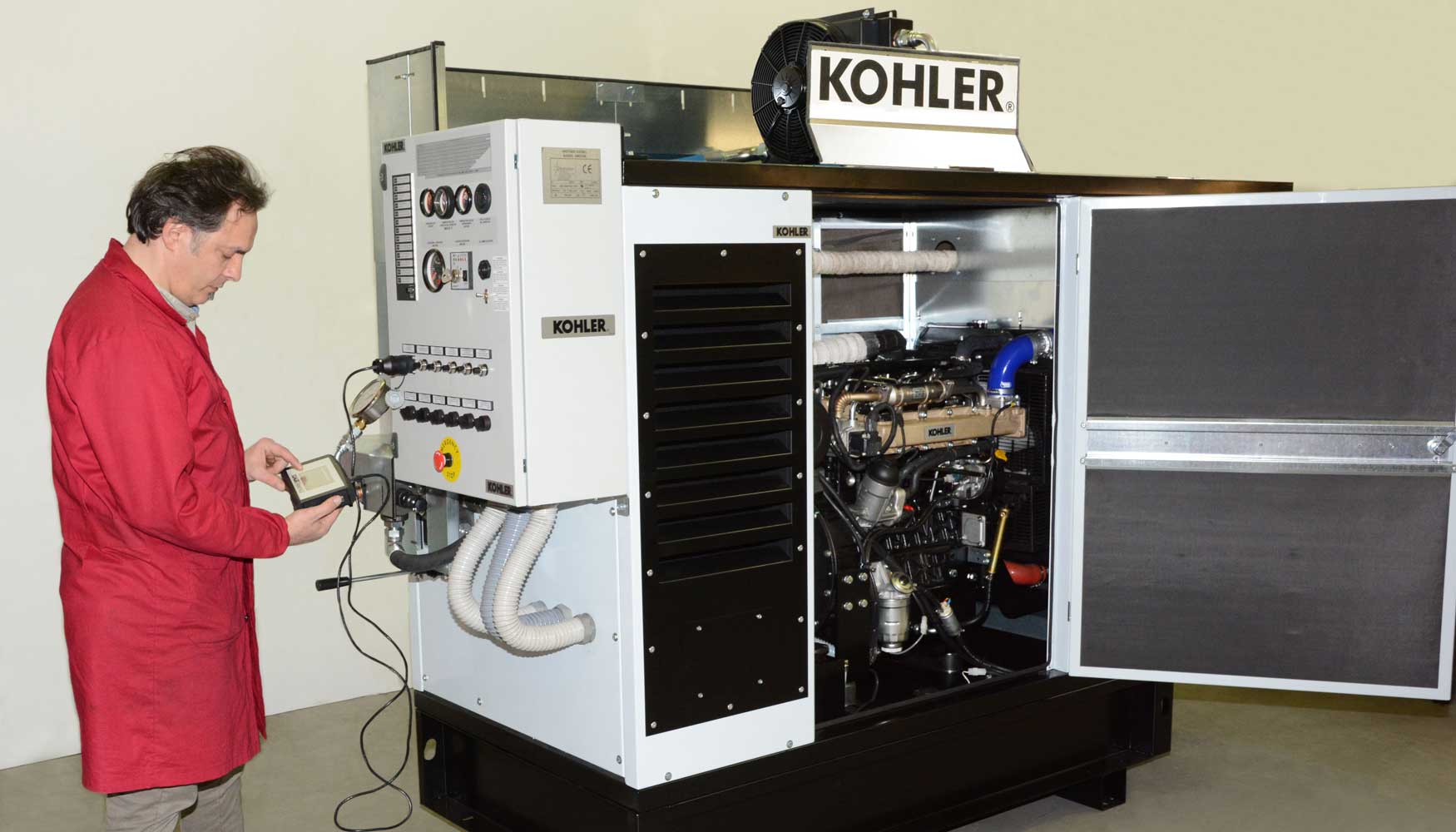 Kohler Engines sigue cuidando al mximo el servicio postventa al cliente