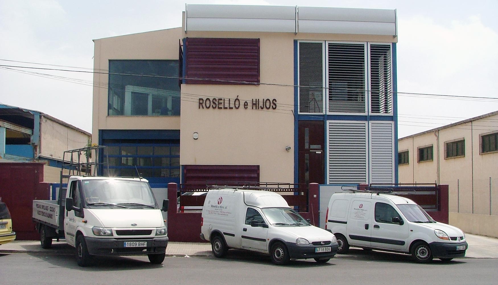 Instalaciones de la empresa Rosell e Hijos