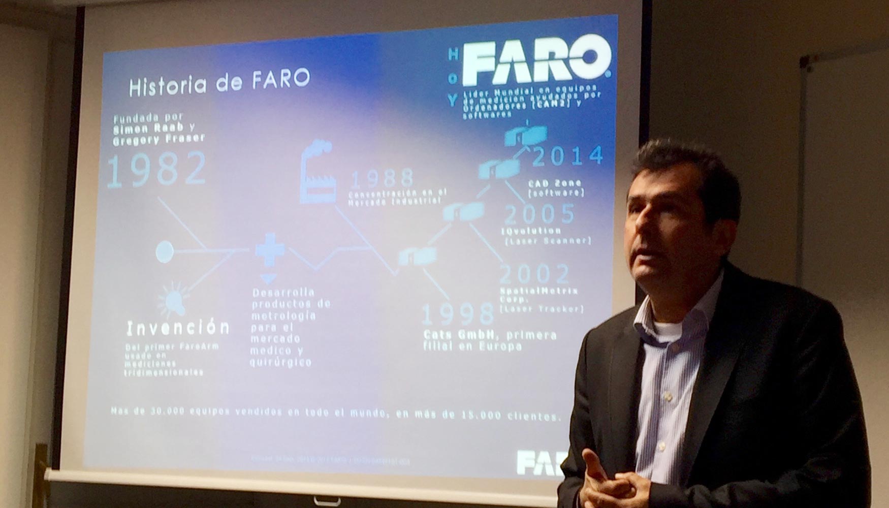 Leonardo Marques, metrology business manager de Faro