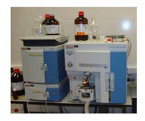 Figura 4. Espectrmetro de masas de triple cuadrupolo (HPLC-MS/MS)