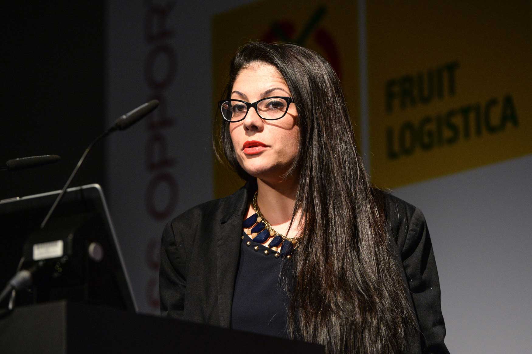 Miriam Cutillas, directora de Marketing de Uvasdoce, durante su intervencin en el Foro de productos frescos, frutas y hortalizas...
