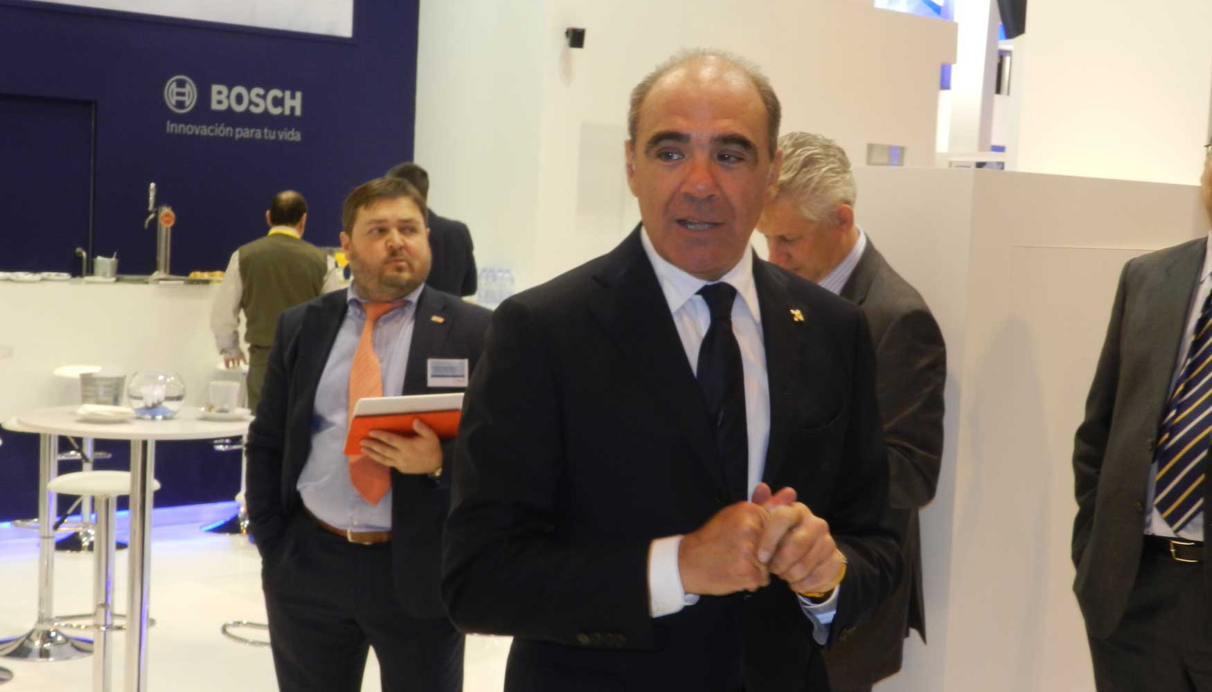 Antonio Escamilla, director general para Iberia de Bosch Security Systems