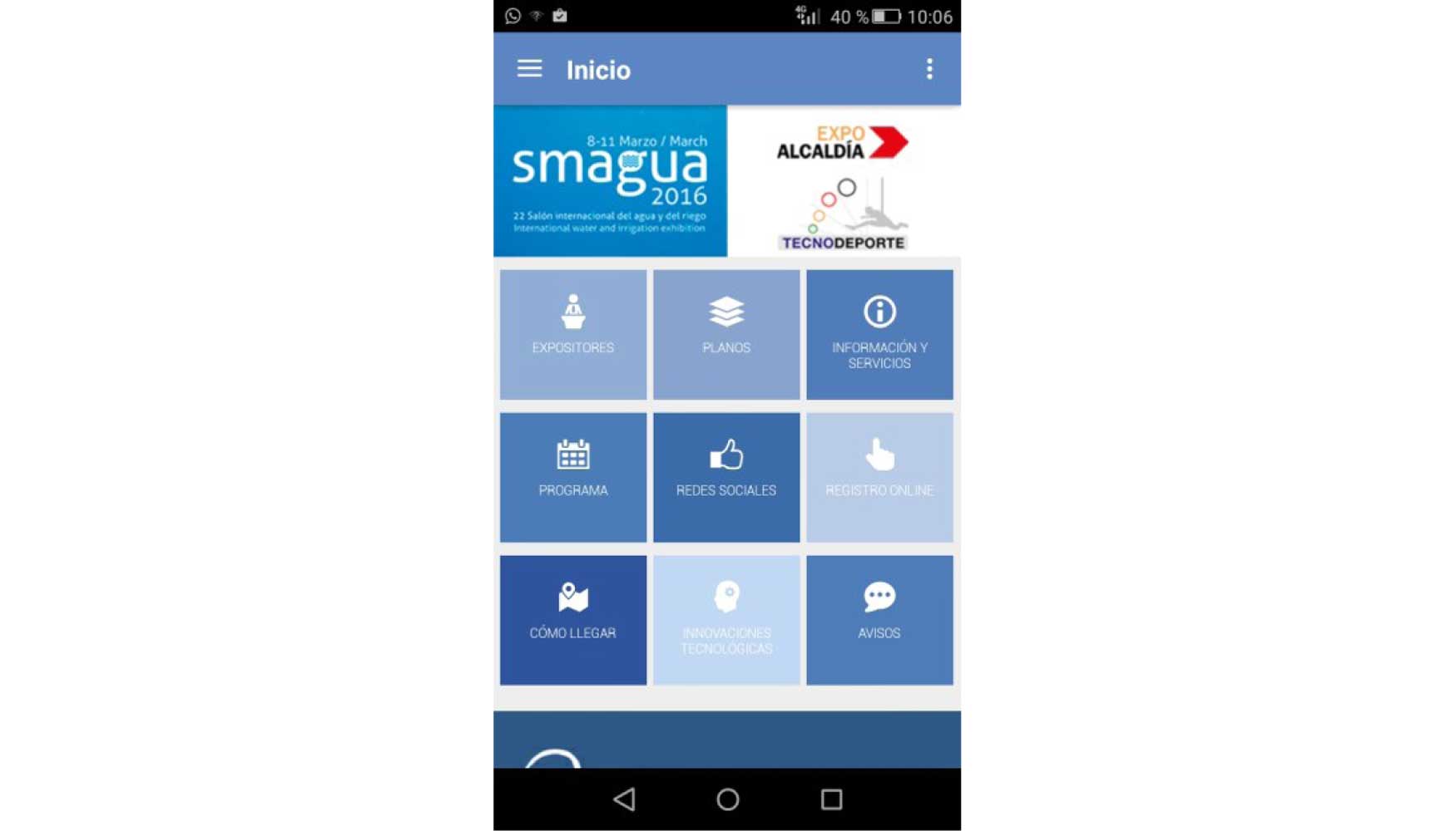 Nueva app de Smagua