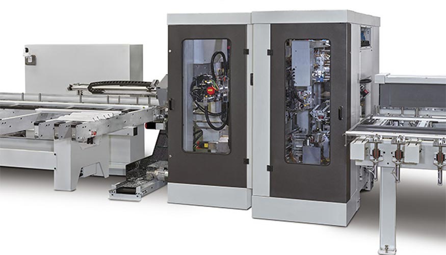 Soenen presenta el centro de corte y mecanizado para perfiles de aluminio Dem Alu