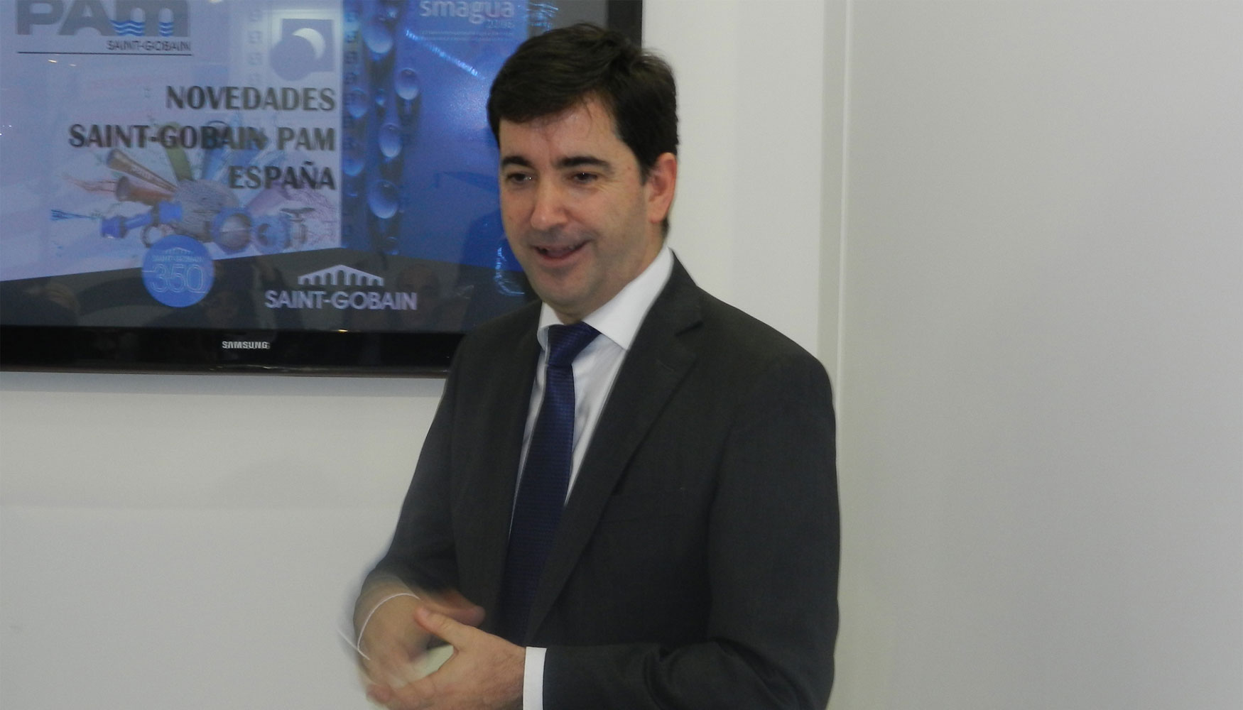 Jos Luis Solana, director comercial y de Marketing de Saint-Gobain PAM