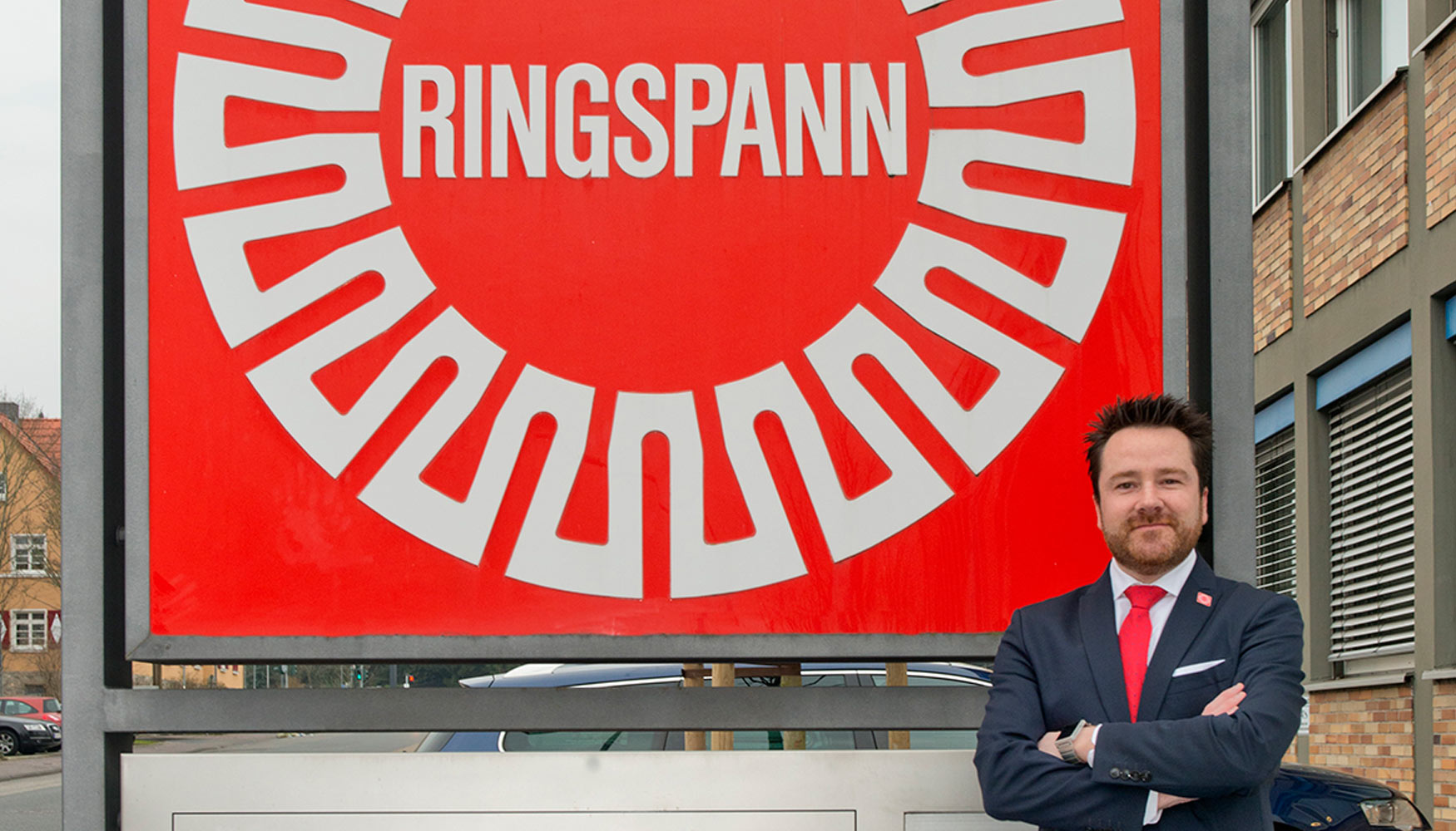Borja Rodrigo, en las oficinas centrales del Grupo Ringspann en Bad Homburg (Alemania)