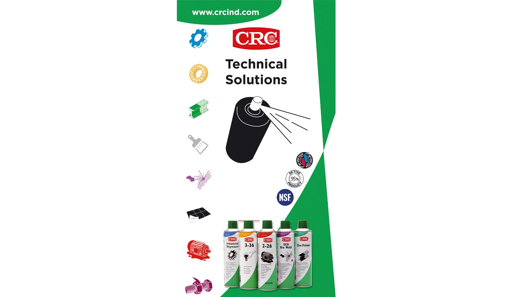 La nueva imagen de CRC apuesta por la claridad y la facilidad para identificar las diversas lneas de producto
