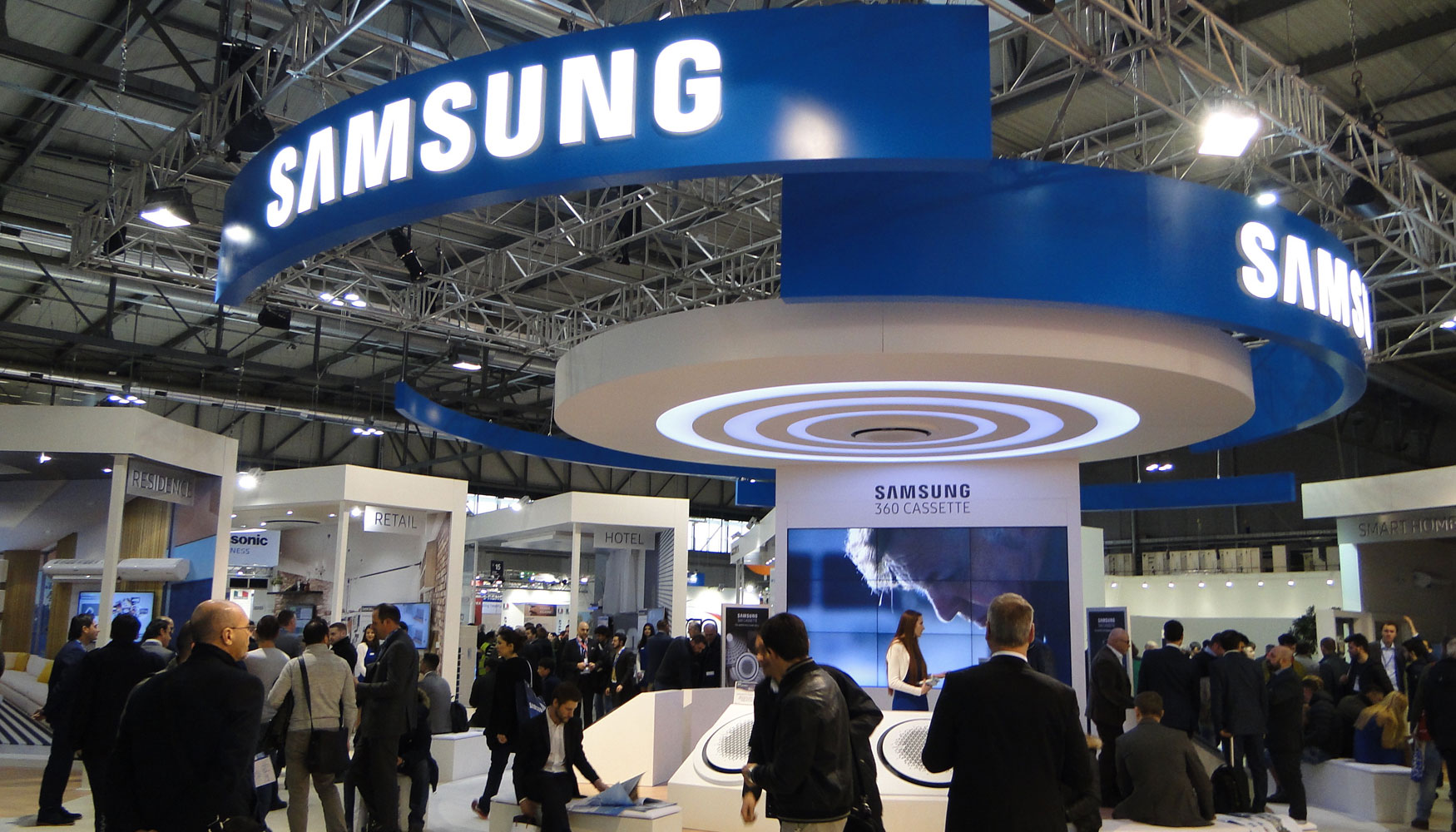 Stand de Samsung en Mostra Convegno Expocomfort 2016