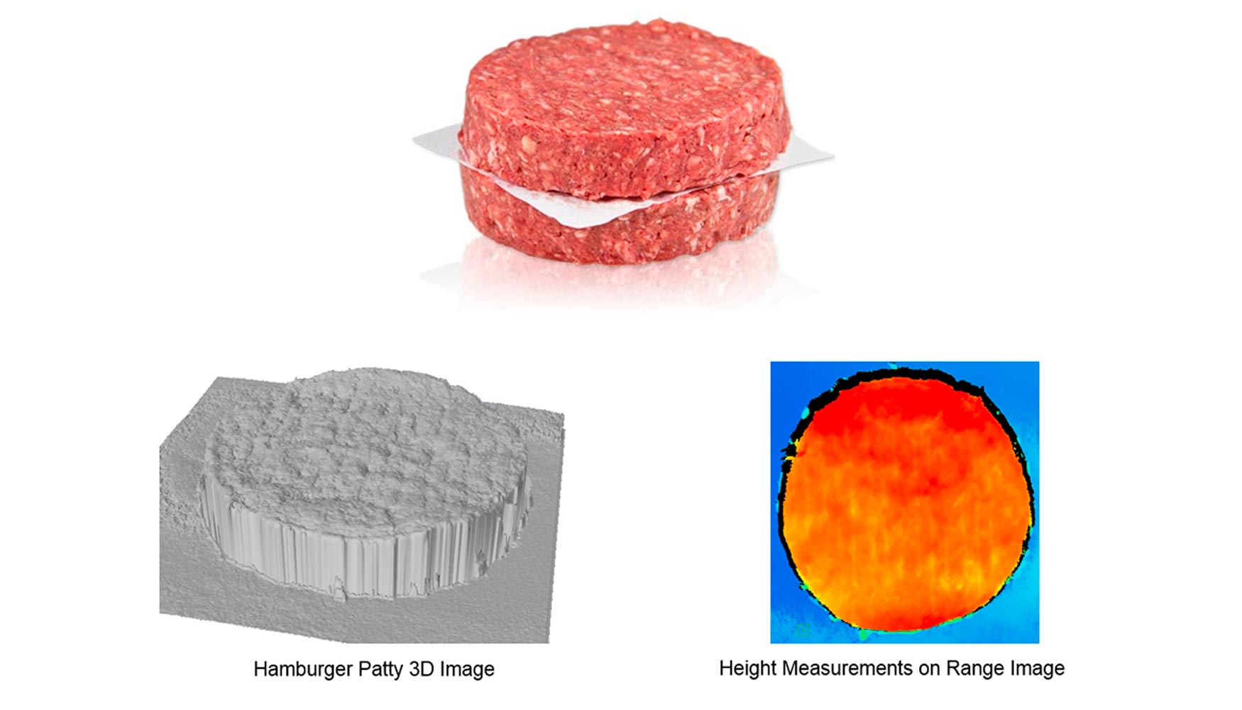 Reconstruccin 3D de una hamburguesa para control dimensional y volumtrico