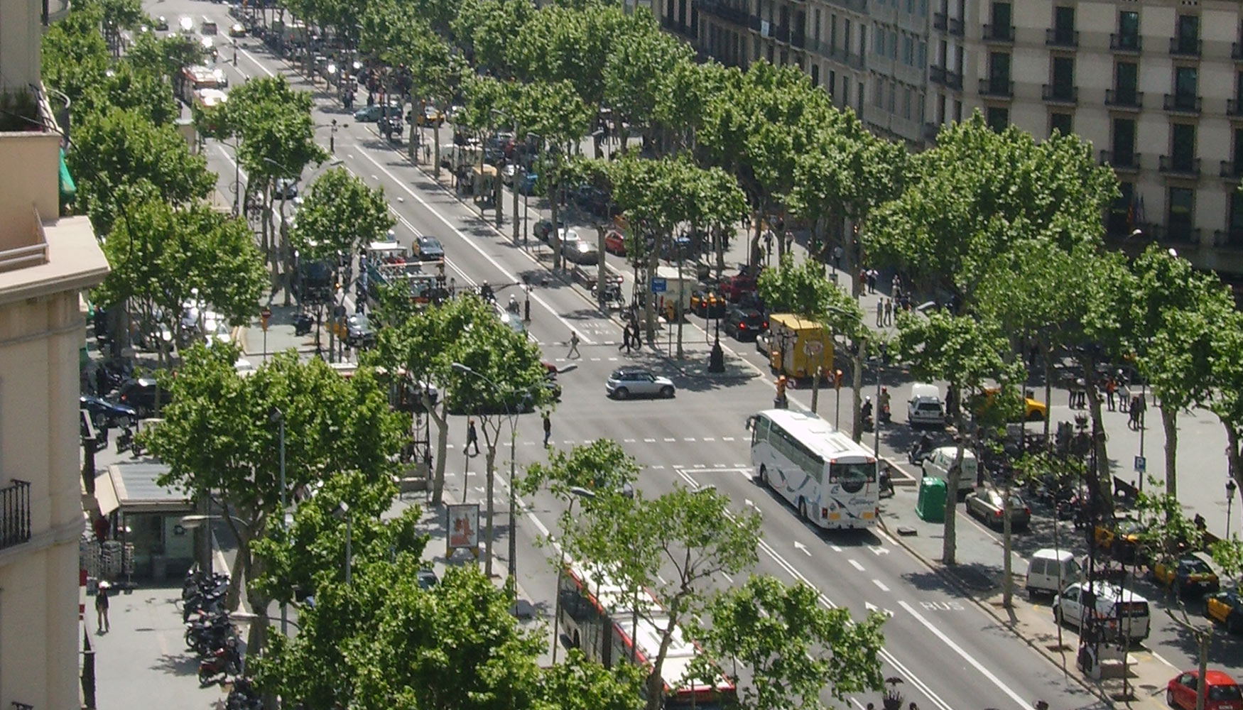 Passeig de Grcia, en plena zona Prime barcelonesa. Foto: Andrew
