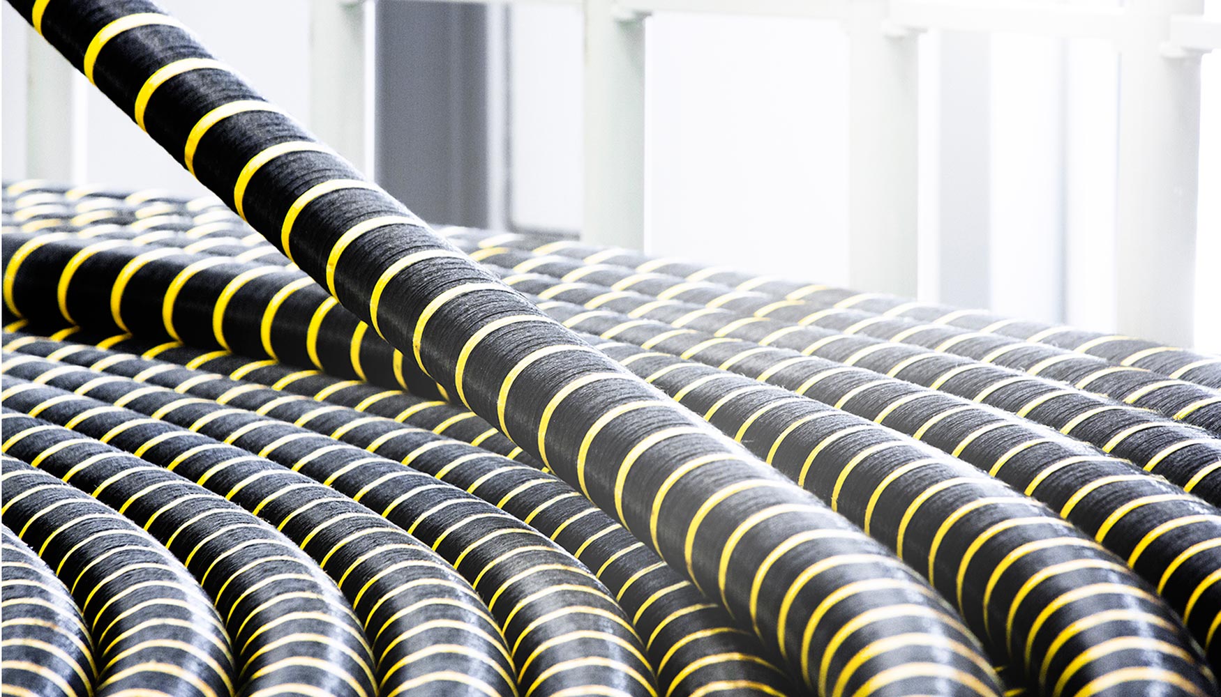 Cable de alta tensin fabricado en las instalaciones de ABB en Karlskrona (Suecia)