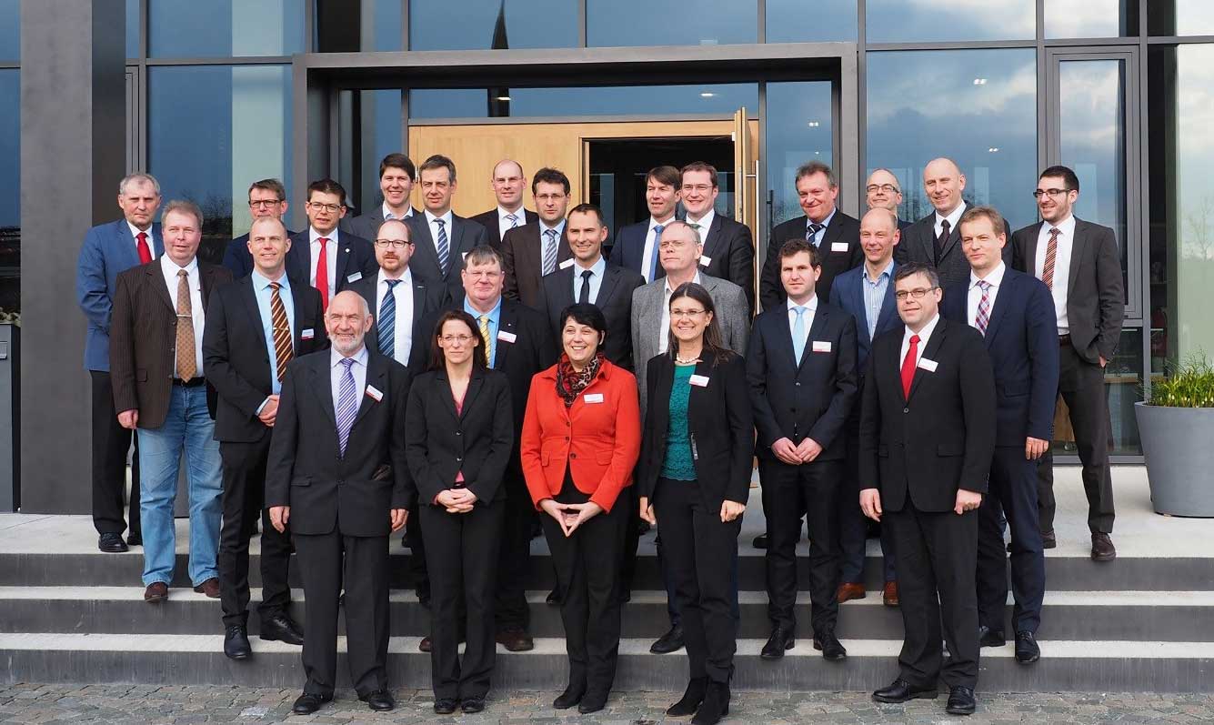 Participantes en el encuentro de los Grupos de Producto de la CEMA los das 8 y 9 de marzo en las instalaciones de Horsch en Schwandorf (Alemania)...