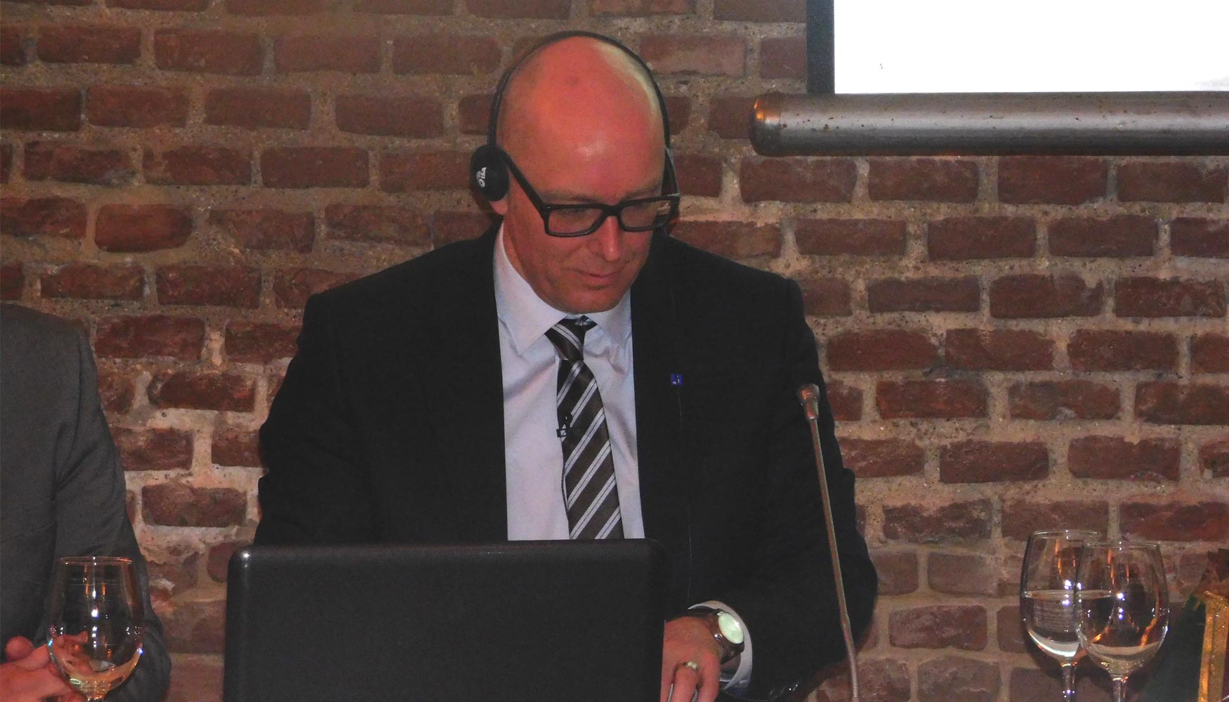 Marc Siemering, director de rea de Negocio de Hannover Messe, durante la presentacin del evento