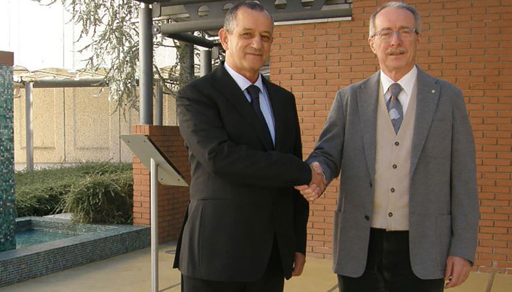 Massimo Mencarelli, CEO de Torninova y Eraldo Peccetti, presidente y CEO de Gruppo Colines Holding
