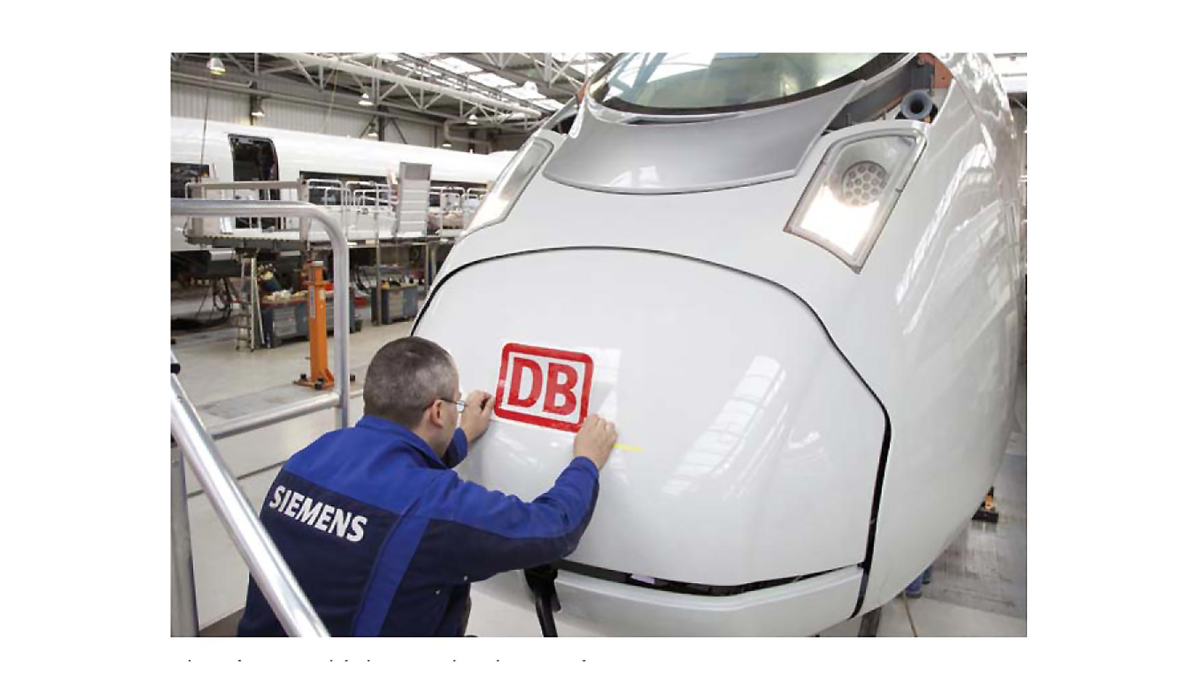 Tren de Alta Velocidad Velaro de Siemens