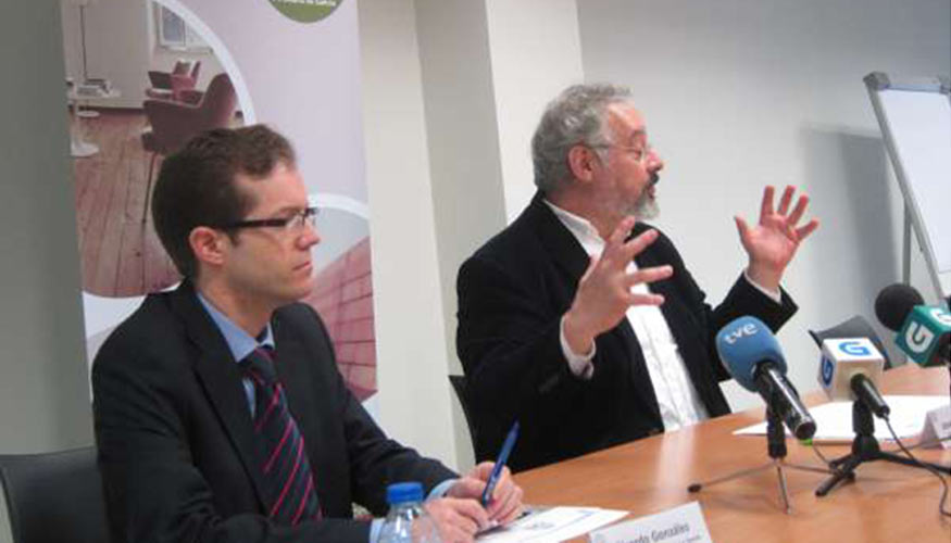 Ricardo Gonzlez y Jos Manuel Iglesias, del Cluster da Madeira de Galicia