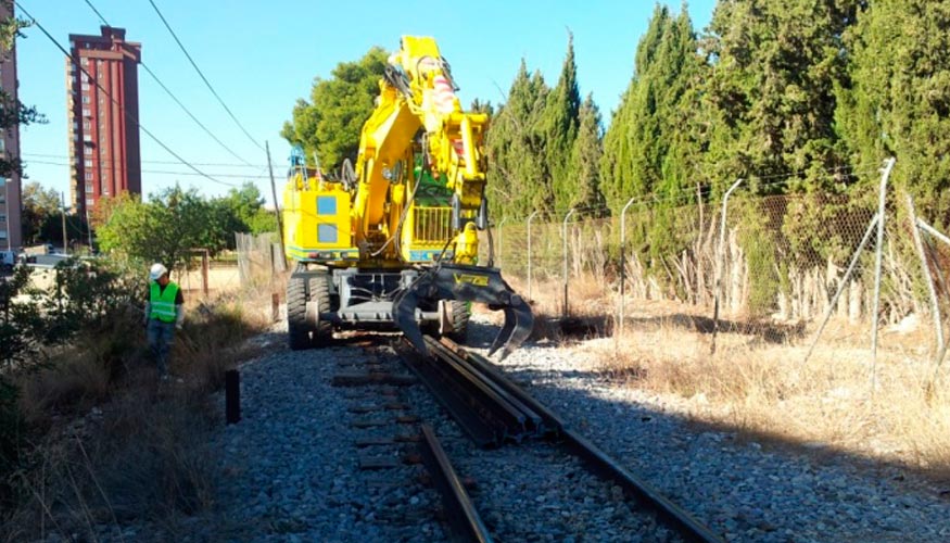 Obras de renovacin de va