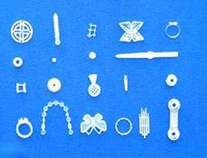 Ejemplos de piezas de estereolitografa