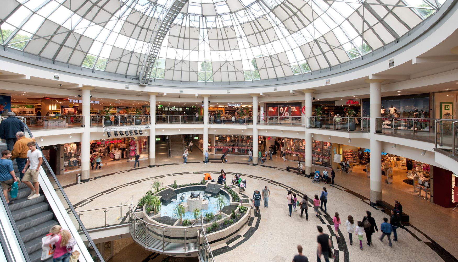 El centro comercial PEP, en el distrito Neuperlach de Mnich (Alemania)