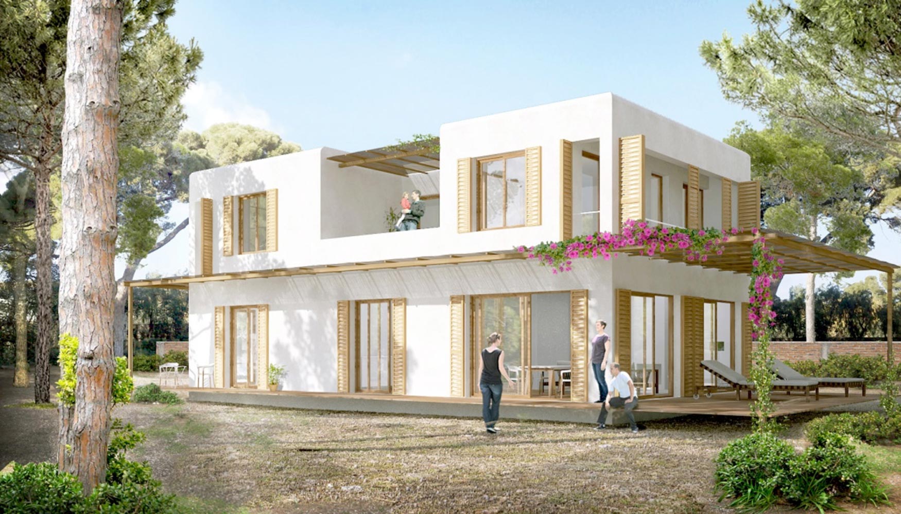 Proyecto de vivienda Passivhaus en Castelldefels, con la participacin de tremco illbruck