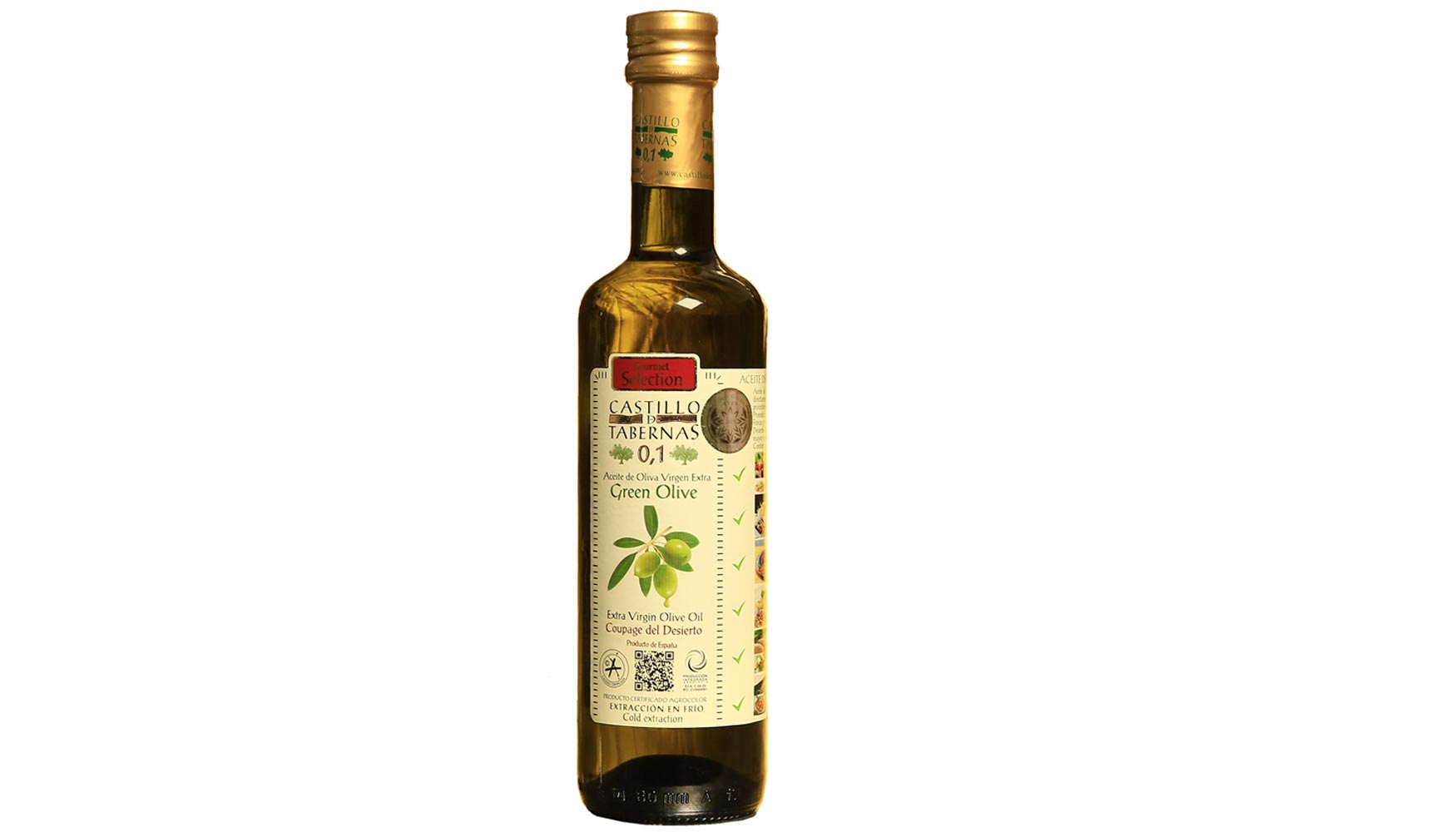 Aceite de Oliva Virgen Extra 'Green Olive', de Castillo de Tabernas