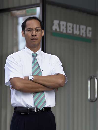 Christianto Adisuhanto, director de la filial de Arburg en Indonesia