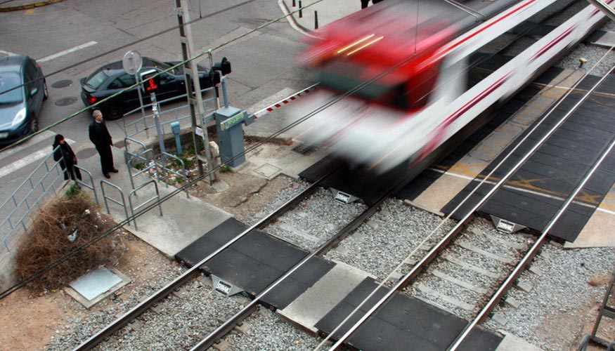 Ejemplo de paso a nivel