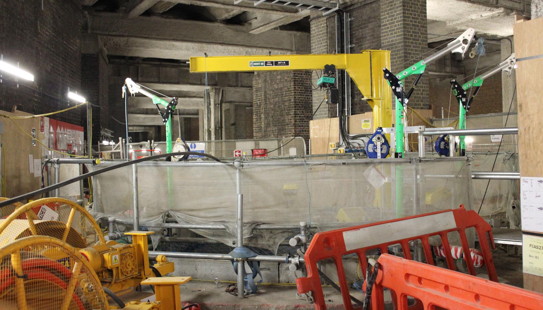 Pozo de compensaci�n en interior de t�neles