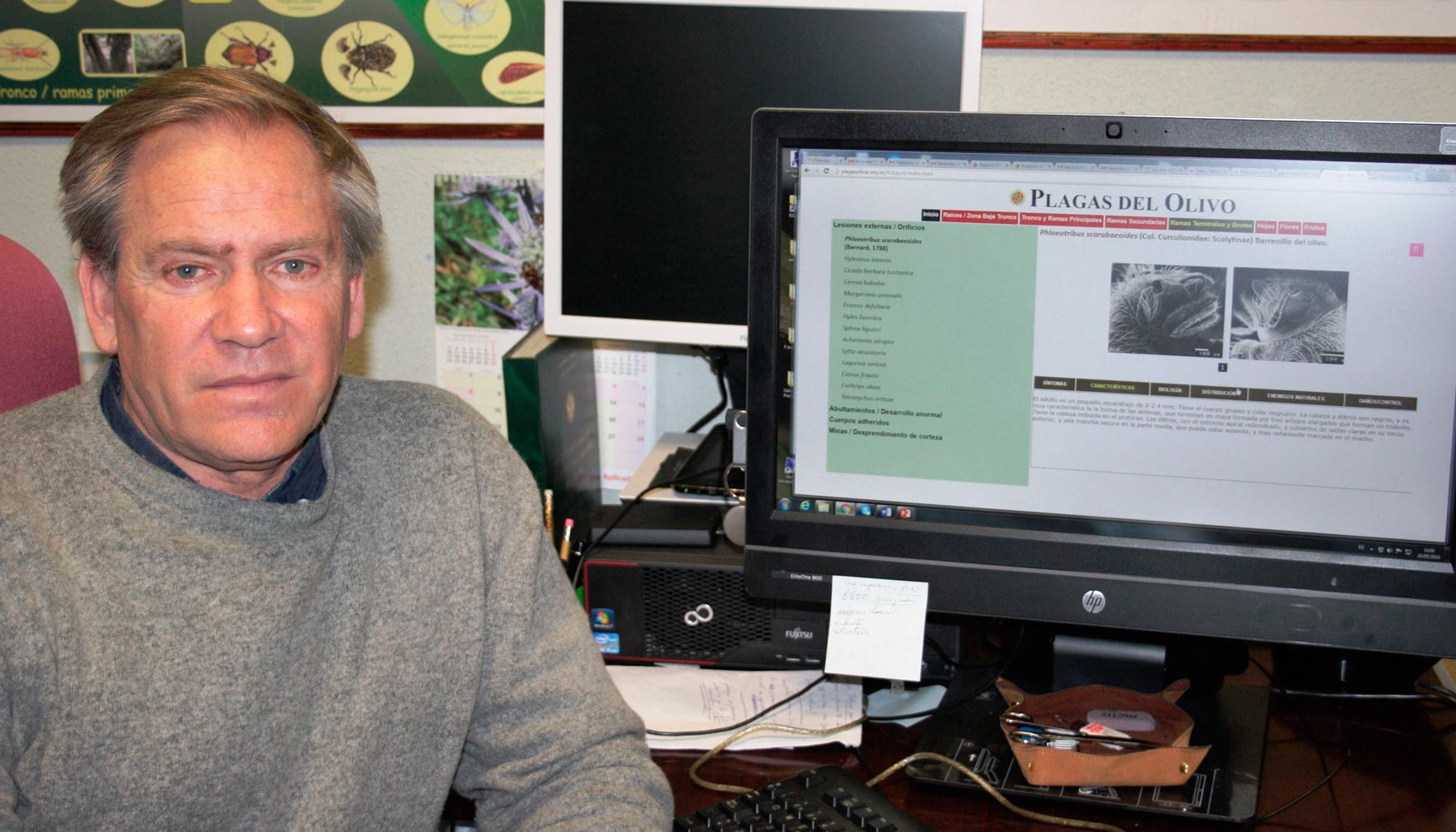 Ramn Gonzlez Ruiz, profesor del rea de Zoologa de la UJA