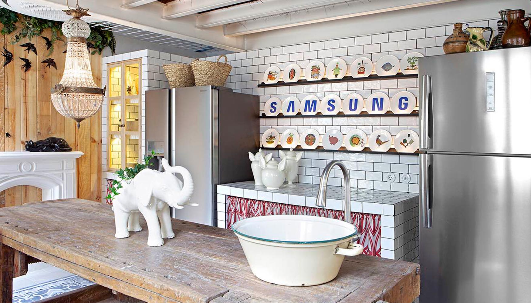 Wabi Samsung Kitchen, de Guille Garca-Hoz para Samsung Home