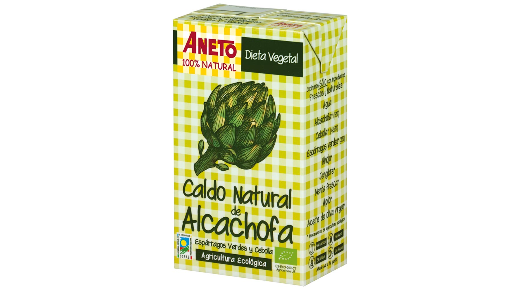 Caldo Natural de Alcachofa Ecolgica