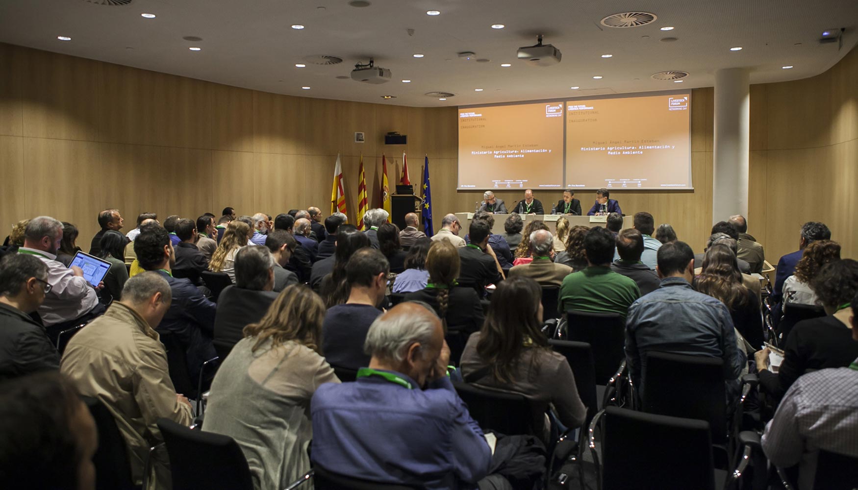 El evento, organizado por Fira Barcelona y el IRTA, reuni a 80 compaas del sector. Foto: Livestock Forum
