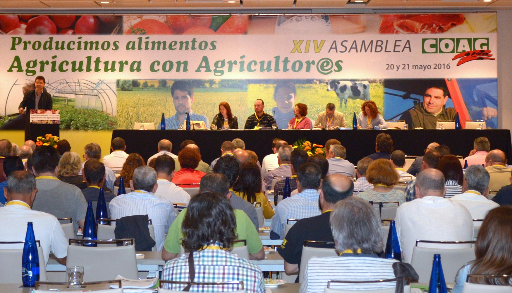 Pleno de la XVI Asamblea General de la Coordinadora de Organizaciones de Agricultores y Ganaderos (COAG)