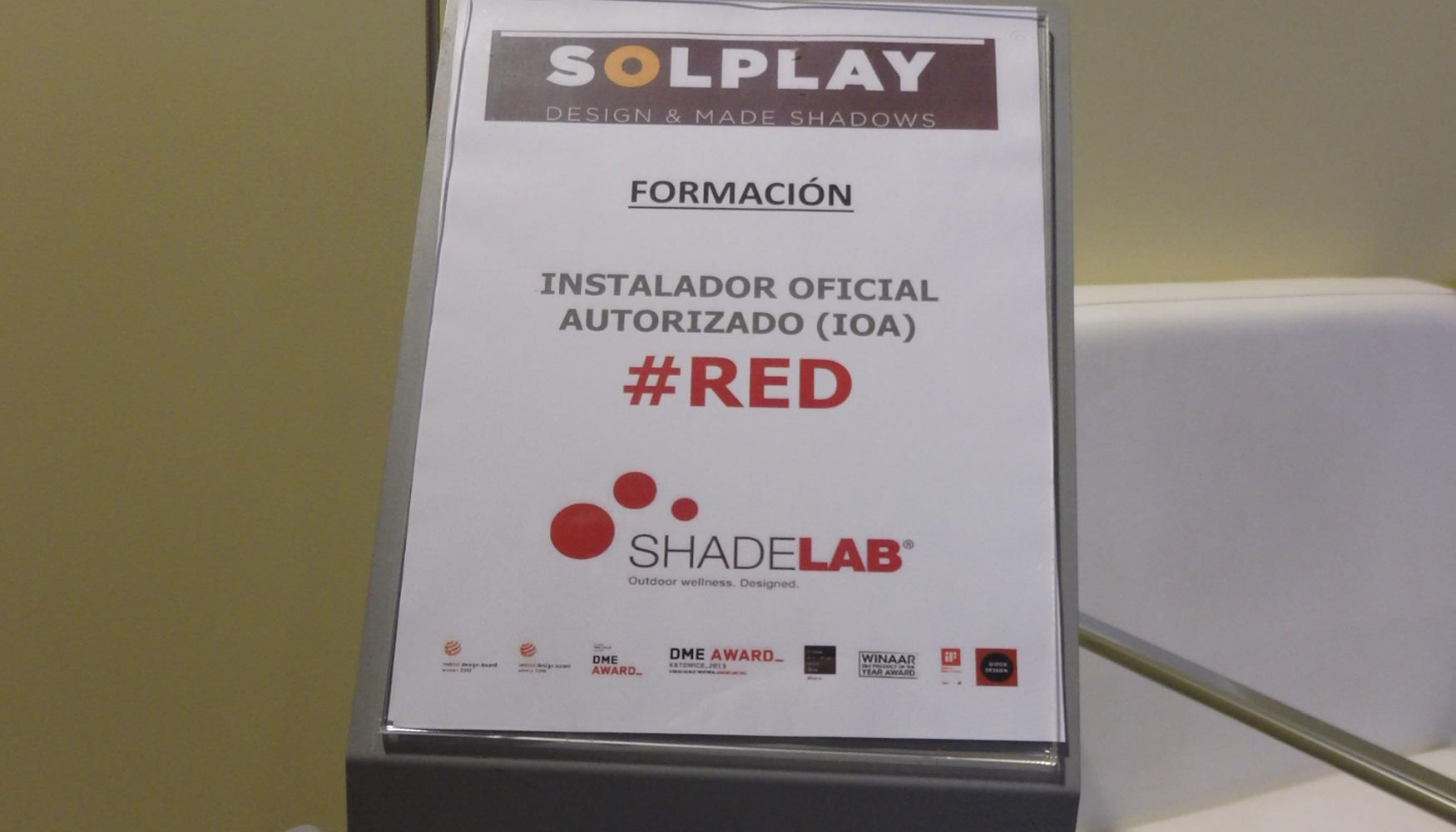 La convencin tambin sirvi para dar a conocer ShadeLAB#RED