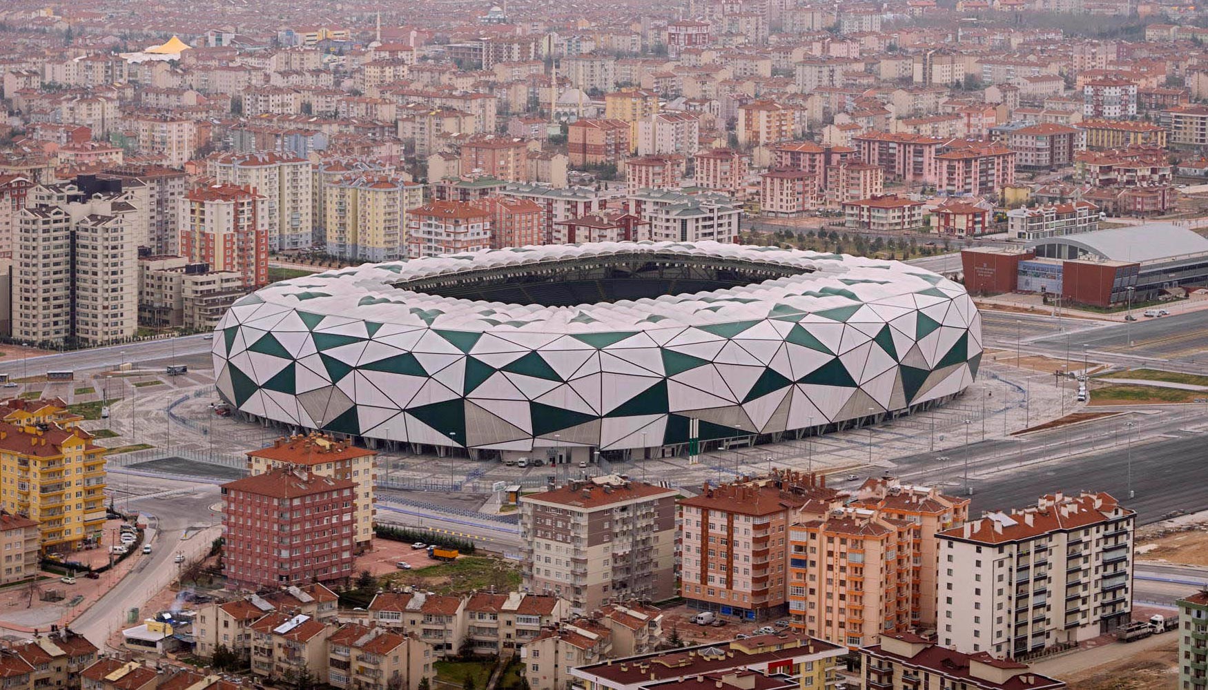 Estadio Konya Arena (Turqua). Foto: Mehler Texnologies