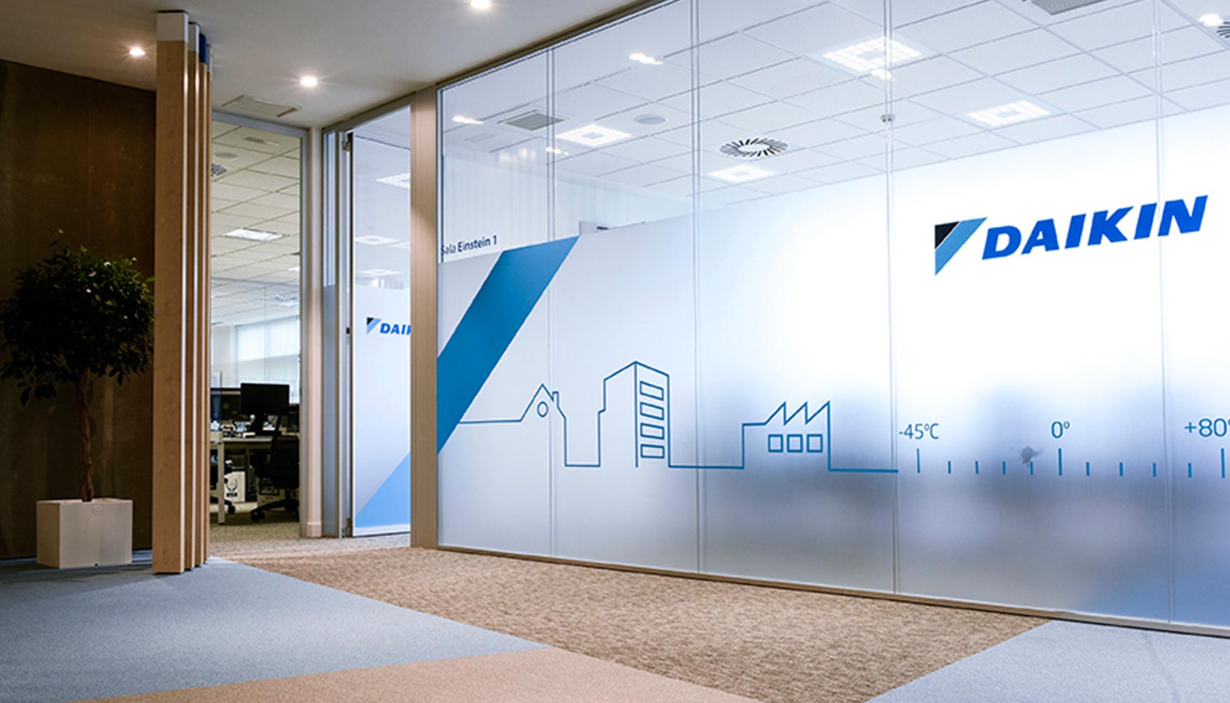 Daikin ha trasladado su sede central a unas nuevas oficinas ubicadas en el Parque Empresarial Alvento