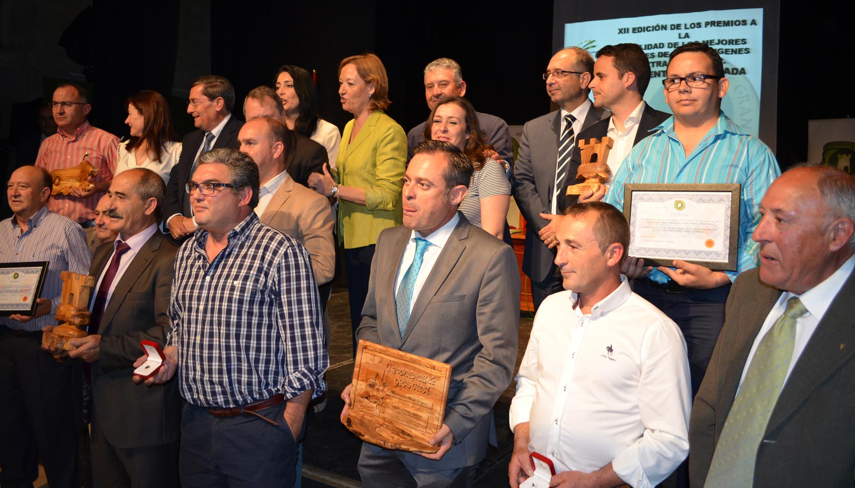 Galardonados en la XII Edicin de los Premios a la Calidad de los mejores AOVE de la DO 'Poniente de Granada'