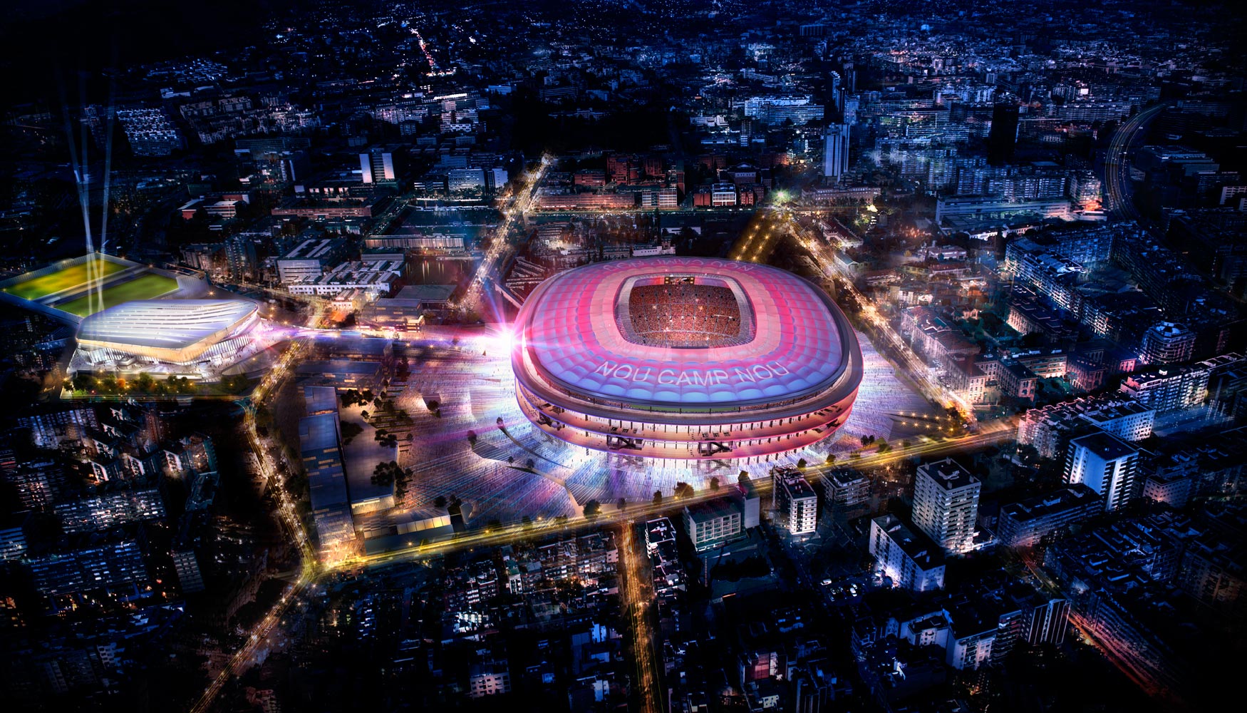 Proyecto del nuevo Camp Nou (Barcelona)