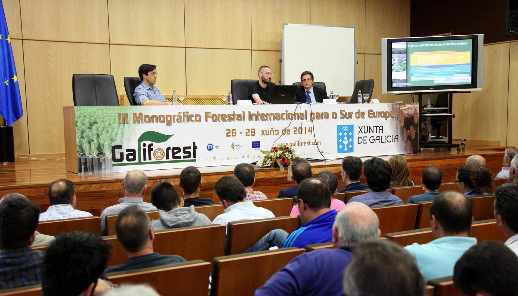 Feria Galiforest Abanca en su edicin de 2014