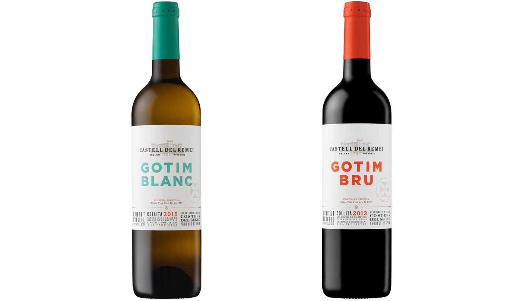 Las dos nuevas aadas, Gotim Blanc 2015 y Gotim Bru 2013